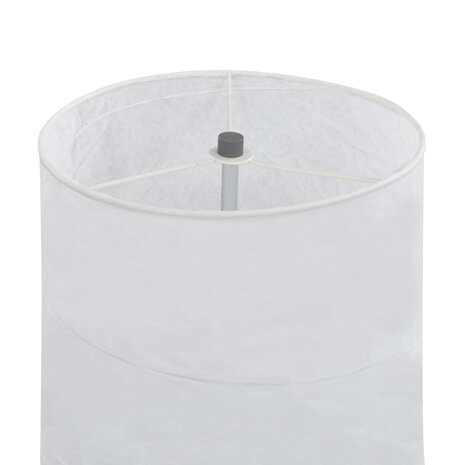 Vloerlamp met standaard E27 121 cm wit 4