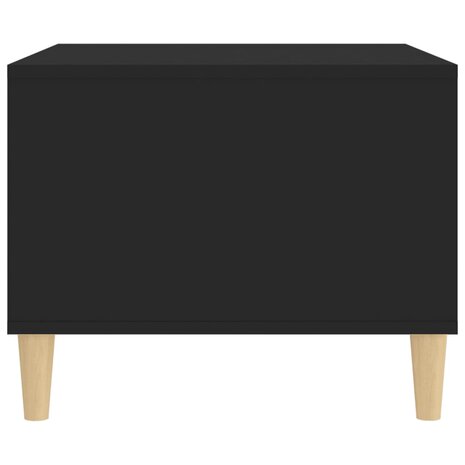 Salontafel 60x50x40 cm bewerkt hout zwart 6