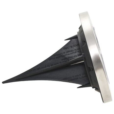 Grondlampen 8 st solar LED wit 5