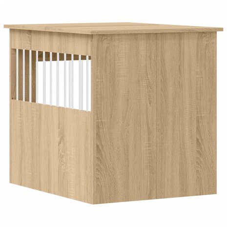 Hondenbench 64,5x80x71 cm bewerkt hout sonoma eikenkleurig 9