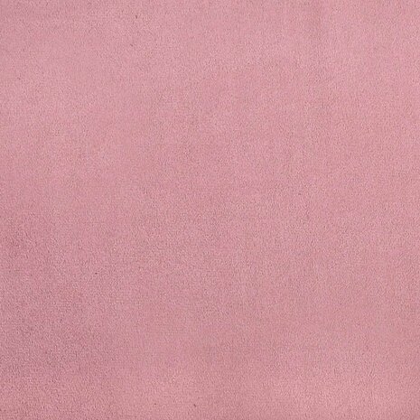 Massage chaise longue met bolster fluweel roze 9