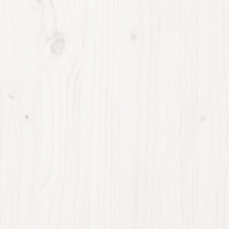 Tuintafel 82,5x50,5x45 cm massief grenenhout wit 7