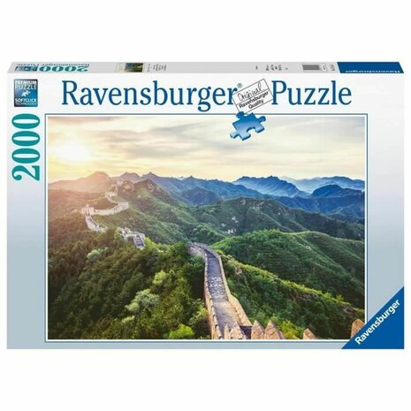 Puzzel Ravensburger 17114 The Great Wall of China 2000 Onderdelen 1