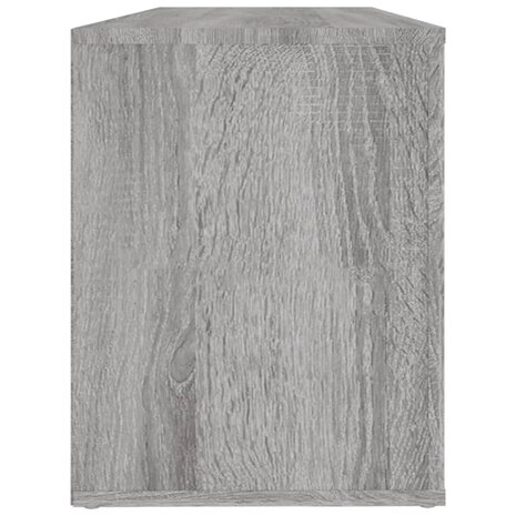 Schoenenkast 100x35x45 cm bewerkt hout grijs sonoma 6