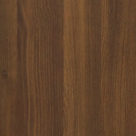 Schoenenkast 100x35x45 cm bewerkt hout bruin eikenkleur 7