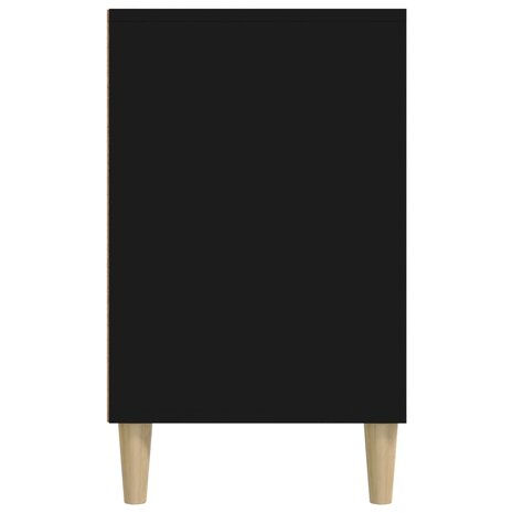 Schoenenkast 102x36x60 cm bewerkt hout zwart 6