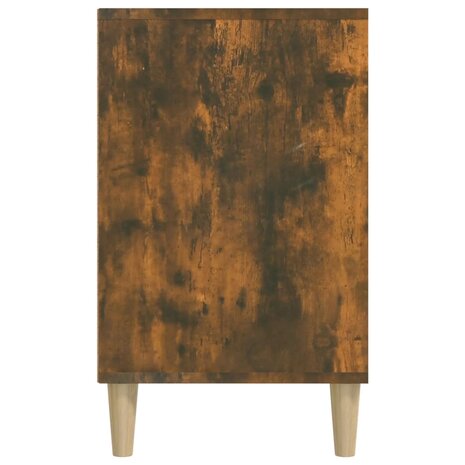 Schoenenkast 102x36x60 cm bewerkt hout gerookt eikenkleurig 6