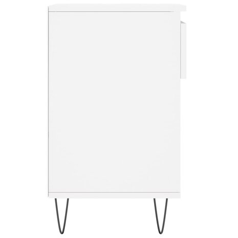 Schoenenkast 102x36x60 cm bewerkt hout wit 7