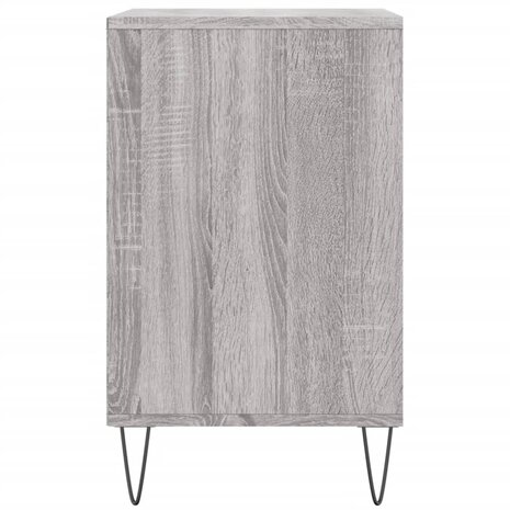 Schoenenkast 102x36x60 cm bewerkt hout sonoma grijs 5