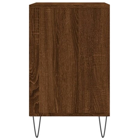 Schoenenkast 102x36x60 cm bewerkt hout bruin eikenkleur 5