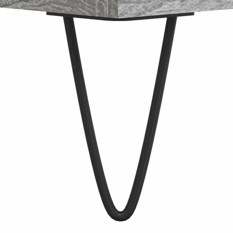 Schoenenkast 102x36x60 cm bewerkt hout sonoma grijs 8