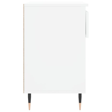 Schoenenkast 70x36x60 cm bewerkt hout wit 7