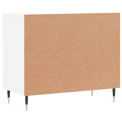 Schoenenkast 70x36x60 cm bewerkt hout wit 8
