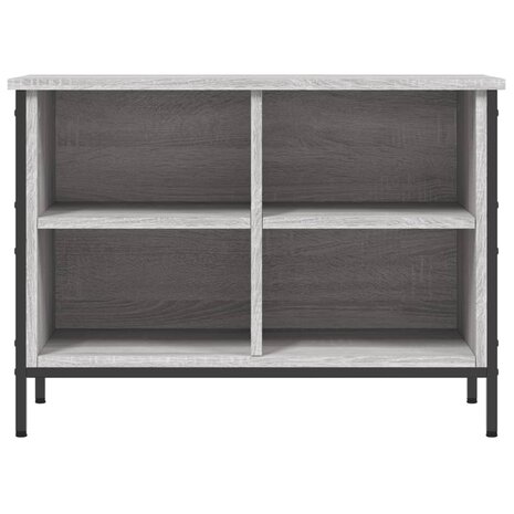 Schoenenkast 69x35x50 cm bewerkt hout grijs sonoma eikenkleurig 4