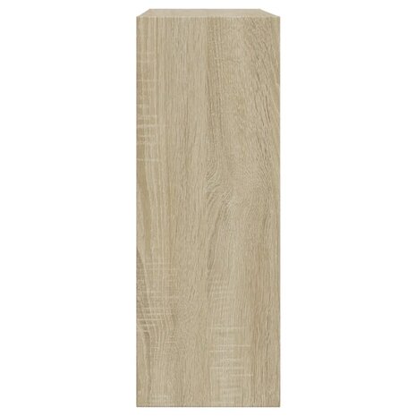 Schoenenkast 60x21x57 cm bewerkt hout sonoma eikenkleurig 6