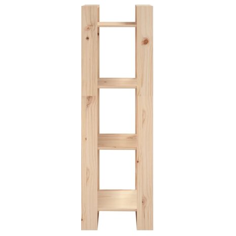 Boekenkast / kamerscherm 41x35x125 cm massief grenenhout 3