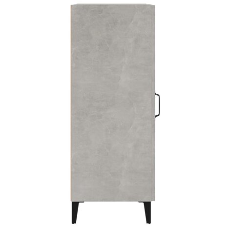 Dressoir 34,5x34x90 cm bewerkt hout betongrijs 6