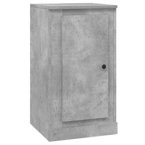 Dressoir 37,5x35,5x67,5 cm bewerkt hout betongrijs 2