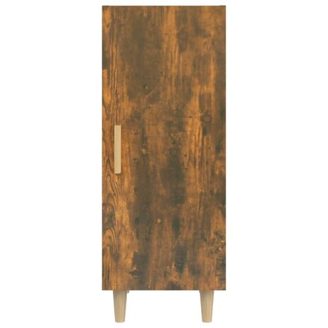 Dressoir 34,5x34x90 cm bewerkt hout gerookt eikenkleurig 6