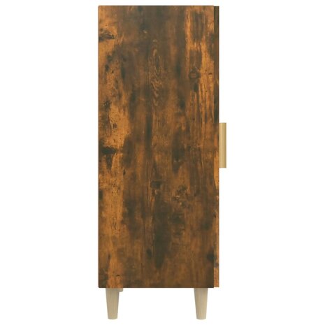 Dressoir 34,5x34x90 cm bewerkt hout gerookt eikenkleurig 8