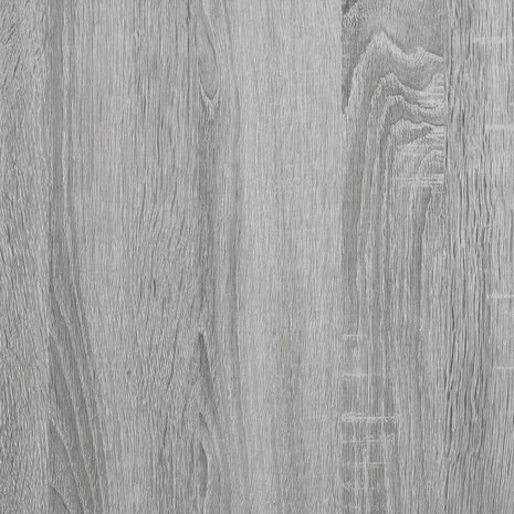 Dressoir 34,5x32,5x90 cm bewerkt hout grijs sonoma eikenkleurig 7