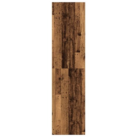 Kledingkast 30x50x200 cm bewerkt hout oud hout 5