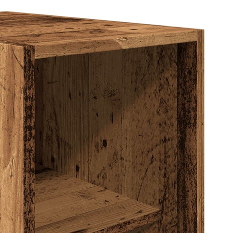 Kledingkast 30x50x200 cm bewerkt hout oud hout 7