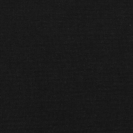 Bankje 70x30x30 cm stof zwart 6