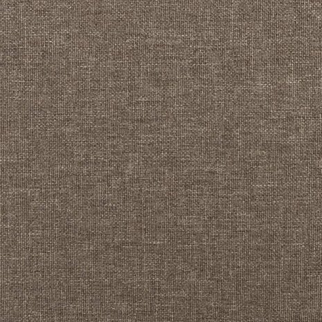 Bankje 70x35x41 cm stof taupe 6