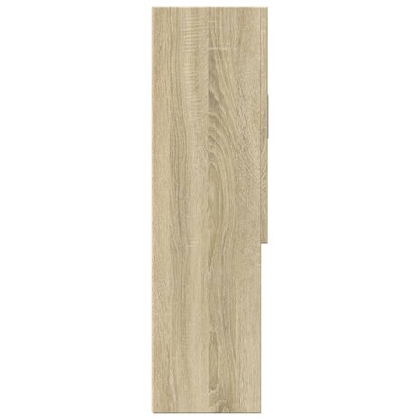 Wasmachinekast 70,5x24x90 cm sonoma eikenkleurig 6