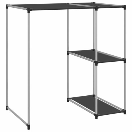 Opbergrek voor boven wasmachine 87x55x90,5 cm ijzer zwart  5