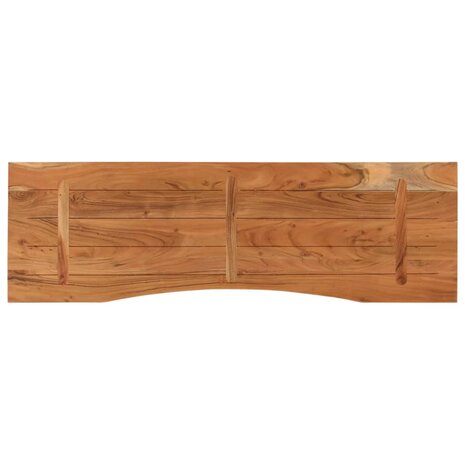 Bureaublad rechthoekig 140x50x2,5 cm massief acaciahout 5