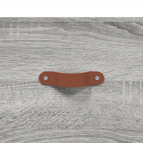 Wandkast 60x36,5x35 cm bewerkt hout grijs sonoma eikenkleurig 9