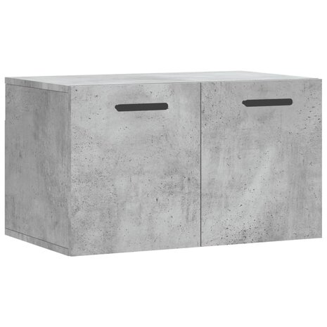 Wandkast 60x36,5x35 cm bewerkt hout betongrijs 2