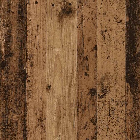 Wandkast 60x26x18,5 cm bewerkt hout oud houtkleurig 9