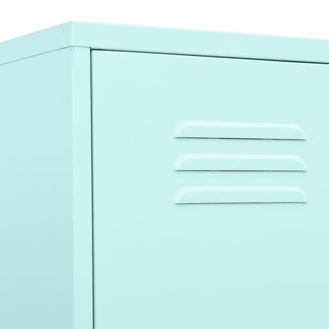 Lockerkast 35x46x180 cm staal mint 7