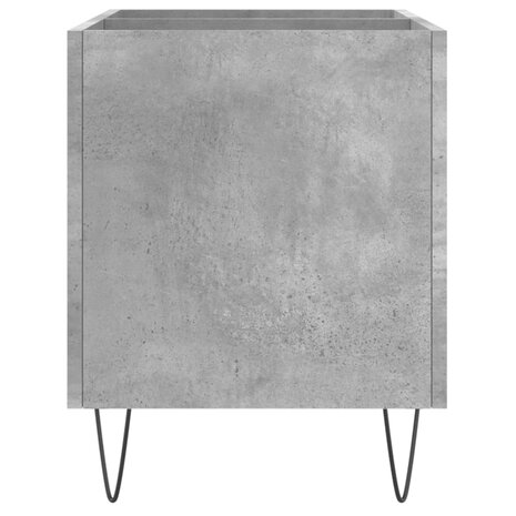 Platenkast 74,5x38x48 cm bewerkt hout betongrijs 5