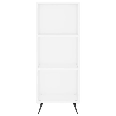 Schappenkast 34,5x32,5x90 cm bewerkt hout wit 4