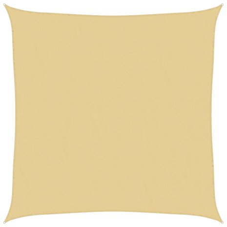Zonnezeil 3x3 m 100% polyester oxford zandkleurig 2