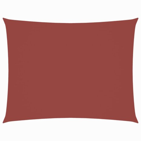 Zonnescherm rechthoekig 2x4 m oxford stof terracottakleur  2