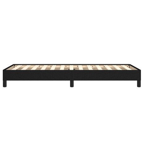 Bedframe zonder matras 90x190 cm stof zwart 6