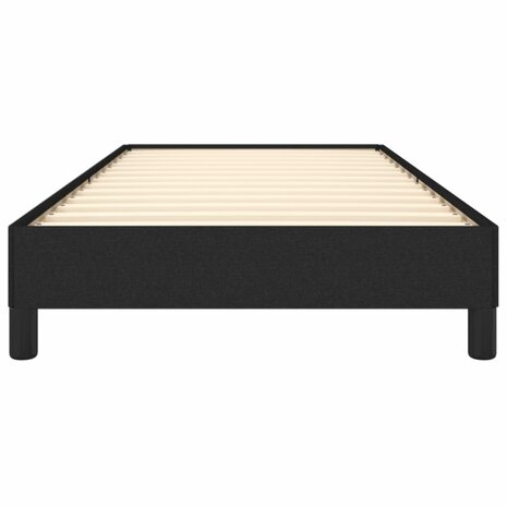 Bedframe zonder matras 100x200 cm stof zwart 5