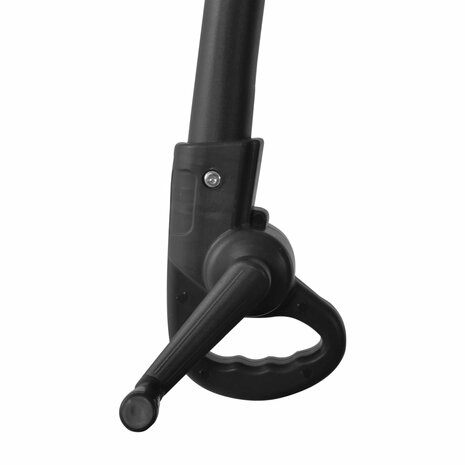 Zweefparasol met stalen paal 300 cm antracietkleurig 7