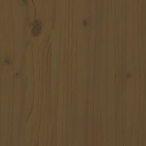 Palletbed massief grenenhout honingbruin 120x200 cm 7