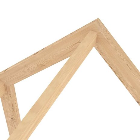 Kinderbedframe met lade massief grenenhout 70x140 cm 6
