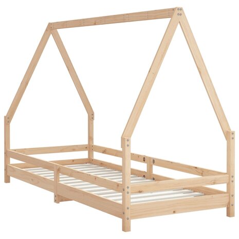 Kinderbedframe 80x200 cm massief grenenhout  6
