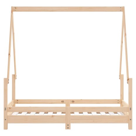 Kinderbedframe 70x140 cm massief grenenhout 5