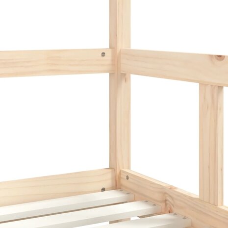 Kinderbedframe 70x140 cm massief grenenhout 7