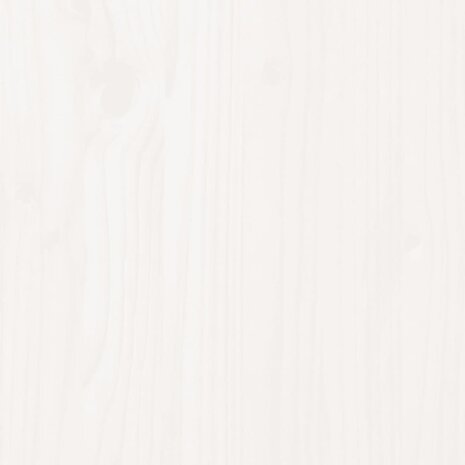 Kinderbedframe 70x140 cm massief grenenhout wit 8