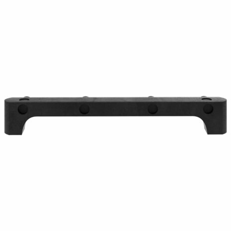 Kast met 4 vakken 69x30x72,5 cm stof zwart 4